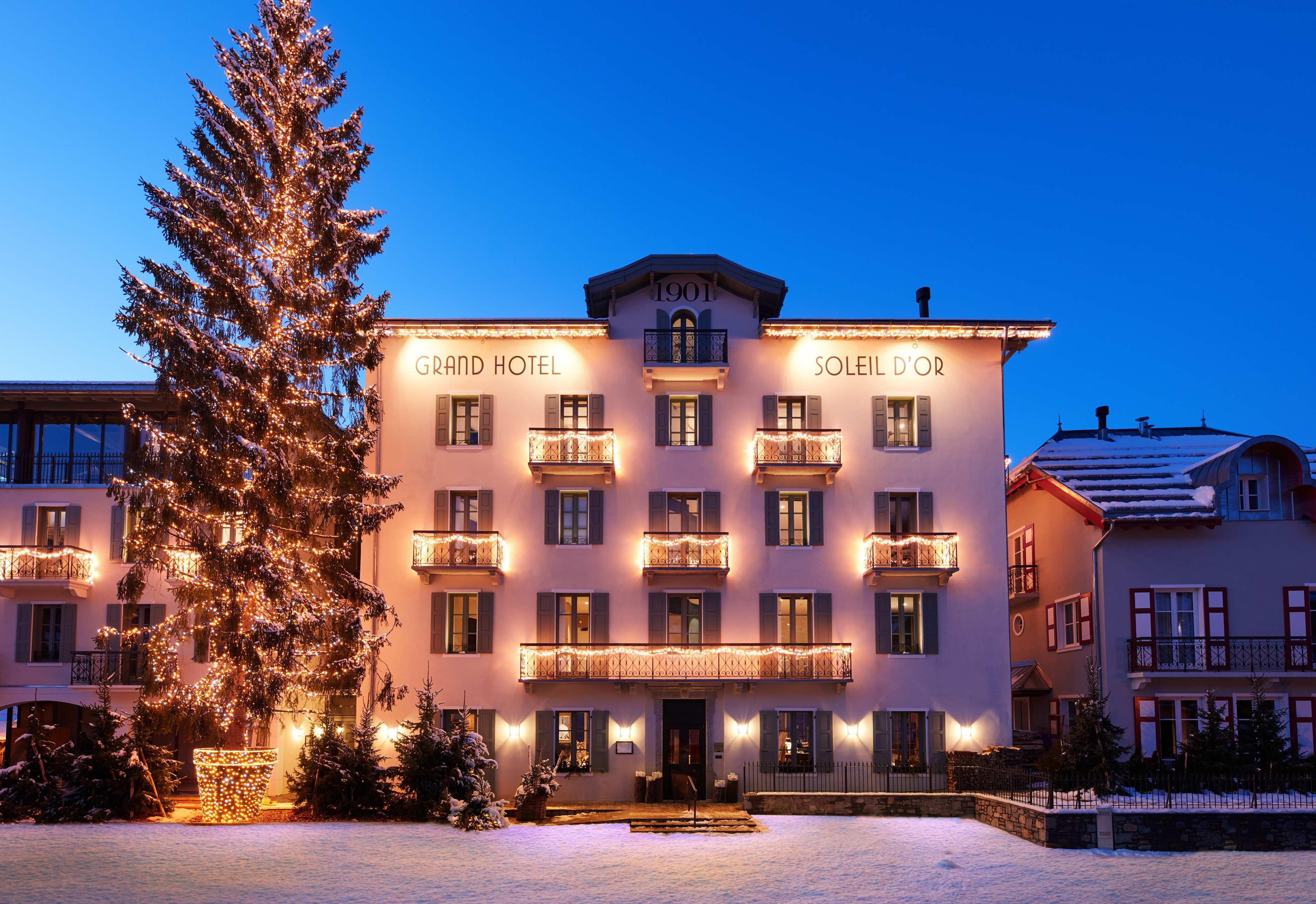 Grand Hotel Soleil D'Or Megève Dış mekan fotoğraf