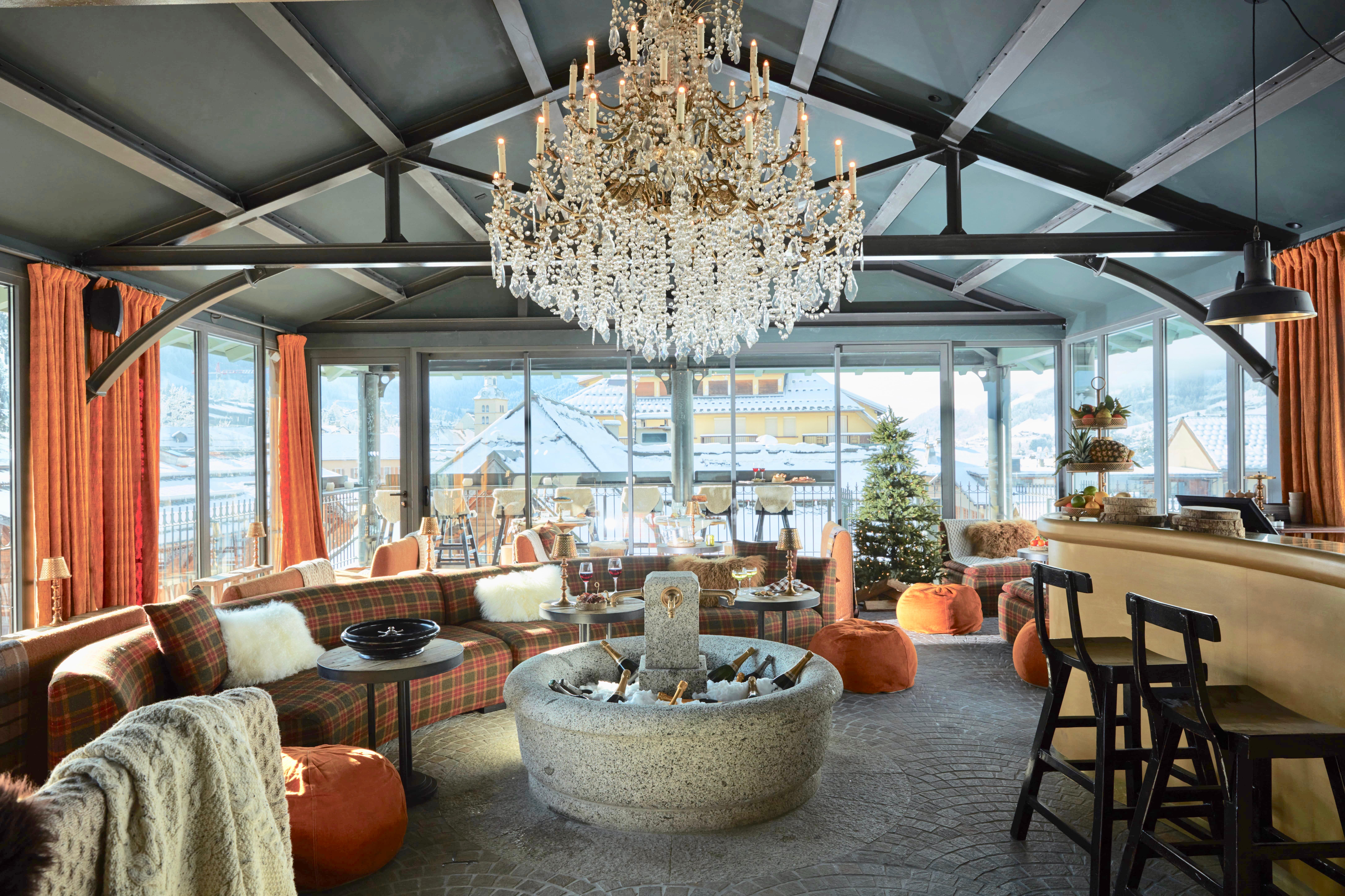 Grand Hotel Soleil D'Or Megève Dış mekan fotoğraf