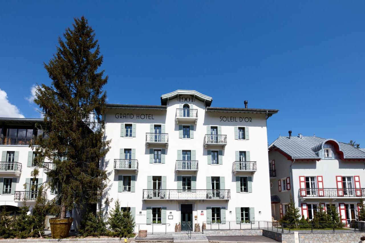 Grand Hotel Soleil D'Or Megève Dış mekan fotoğraf