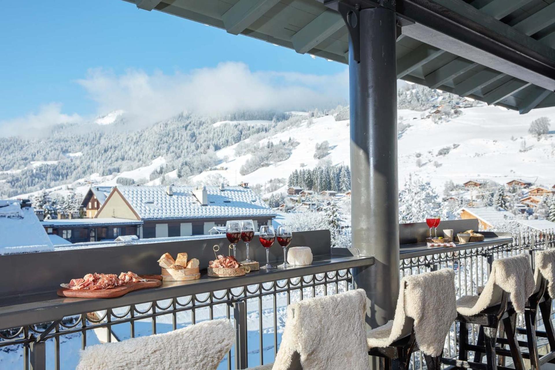 Grand Hotel Soleil D'Or Megève Dış mekan fotoğraf
